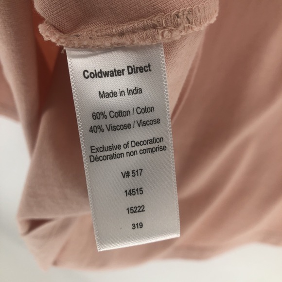 Coldwater Creek  Long Sleeve Pleated Ruffled Baby Doll Shirt w/Buttons SMALL - Picture 8 of 8